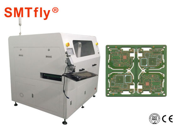 中国 インラインCNC PCBのルーター機械、PCBレーザーのカッターの倍の仕事台SMTfly-F06 サプライヤー