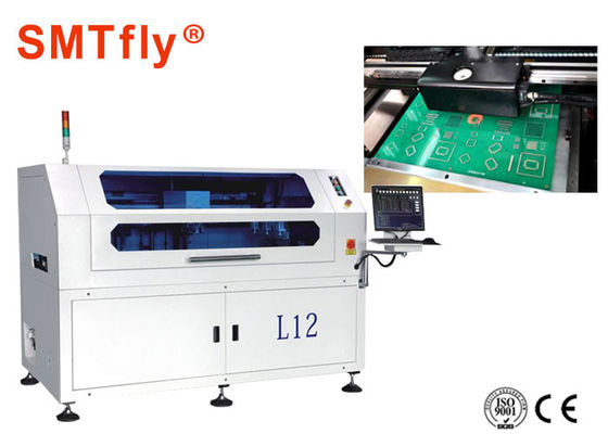 中国 スクレーパー システムSMTfly-L12が付いている1200mmのはんだののりの印字機PCB LEDプリンター サプライヤー