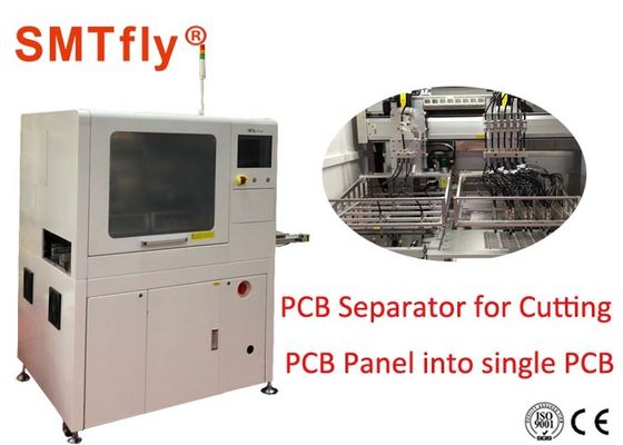 中国 インライン ルーター レーザーPCB Depaneling機械、十分に自動化される板ハンドリング マシン サプライヤー